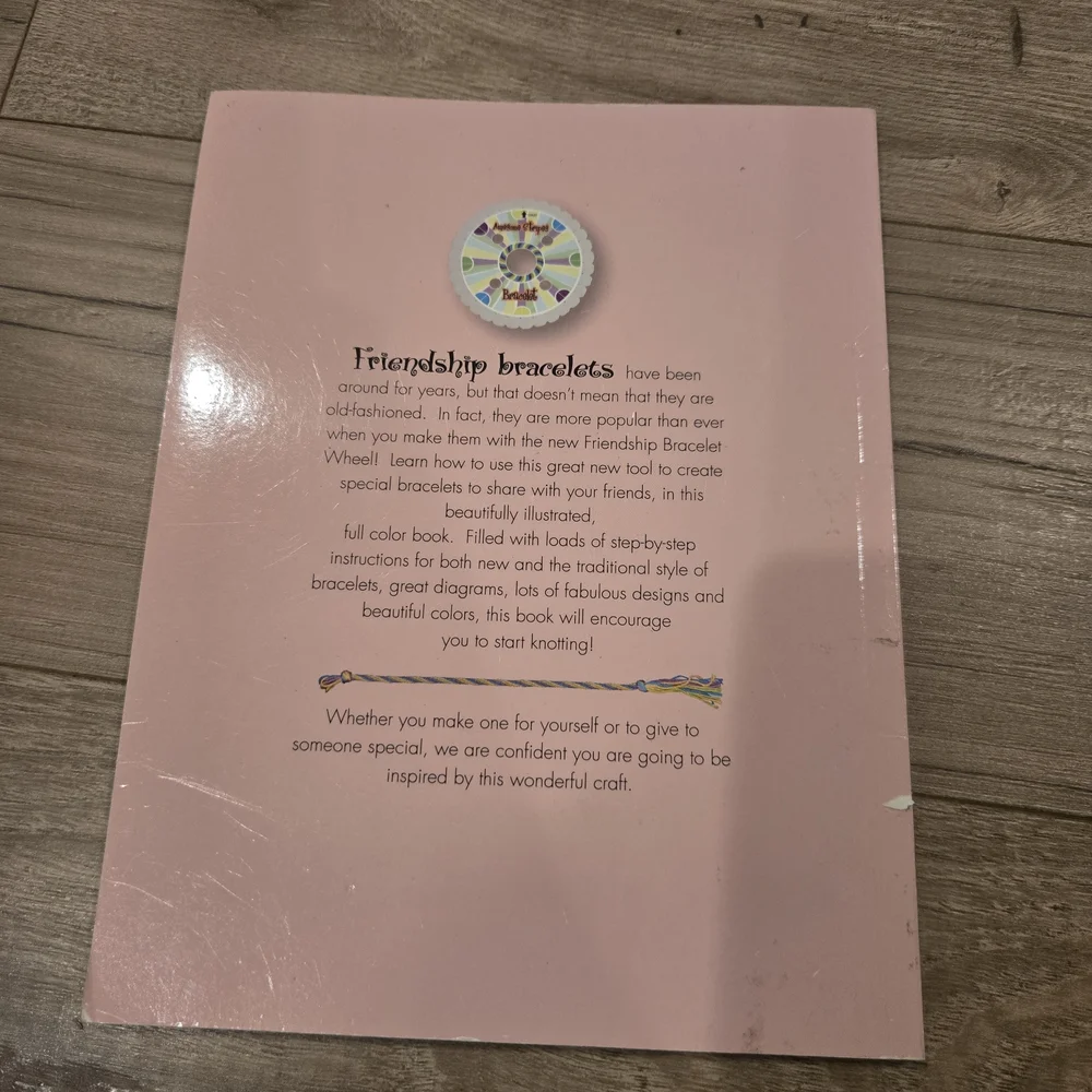 Spicebox Fabulous Friendship Bracelets Book - Vintage Y2K Craft Book Nostalgia
